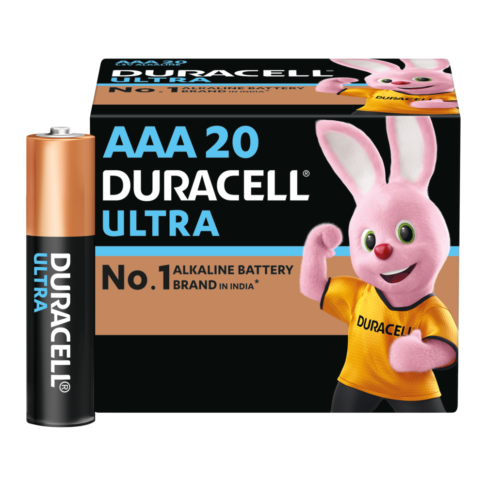 Duracell Ultra Alkaline AAA Battery Price - Buy Online at Best Price in  India