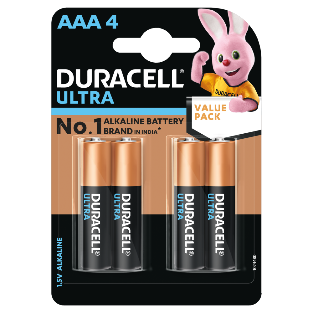 Duracell AAA batteries - Rechargeable and traditional