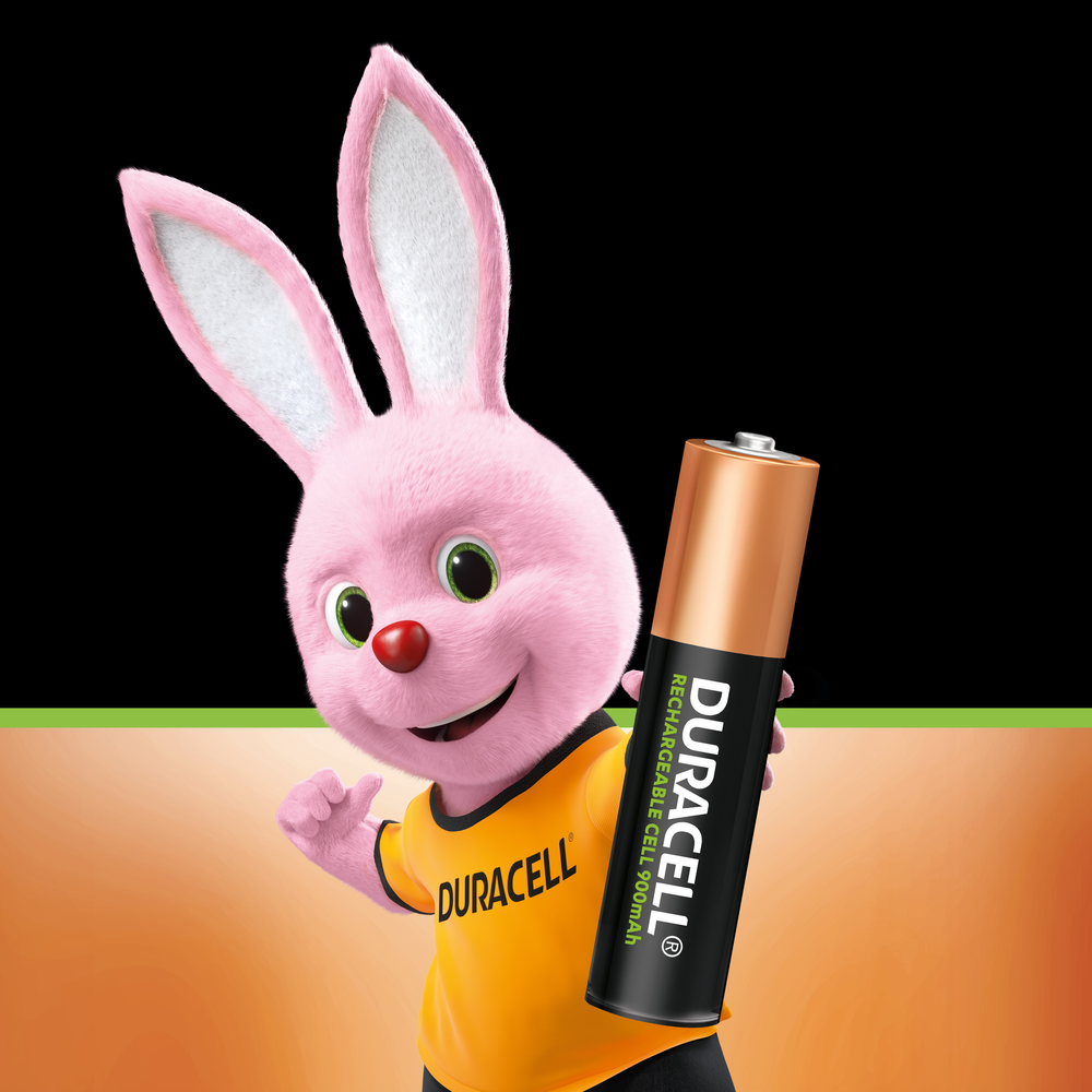4 AAA Duracell Rechargeable - 900mAh - AAA - NiMH - Piles rechargeables